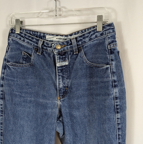 Vtg Girbaud Jeans Womens 11/12 Blue Denim Pants Straight Marithe Francois A141 - Picture 2 of 10